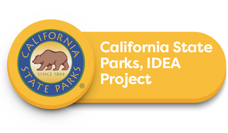 California State Parks, IDEA Project Button