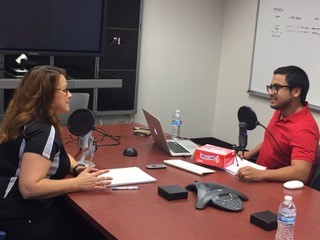 Amelia Rosas-Carlos in podcast interview with Gil Rebollar