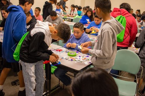 Students Participating in the STEM Festival