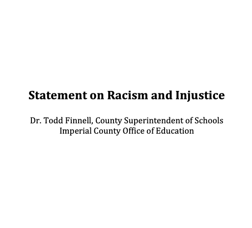 Statement on Racism and Injustice