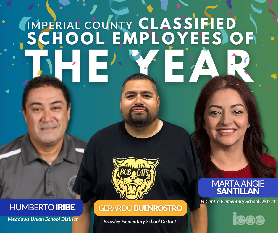 Imperial County Classified School Employees of the Year