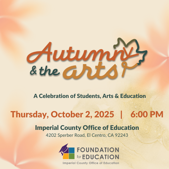 Autumn & the Arts Save the Date