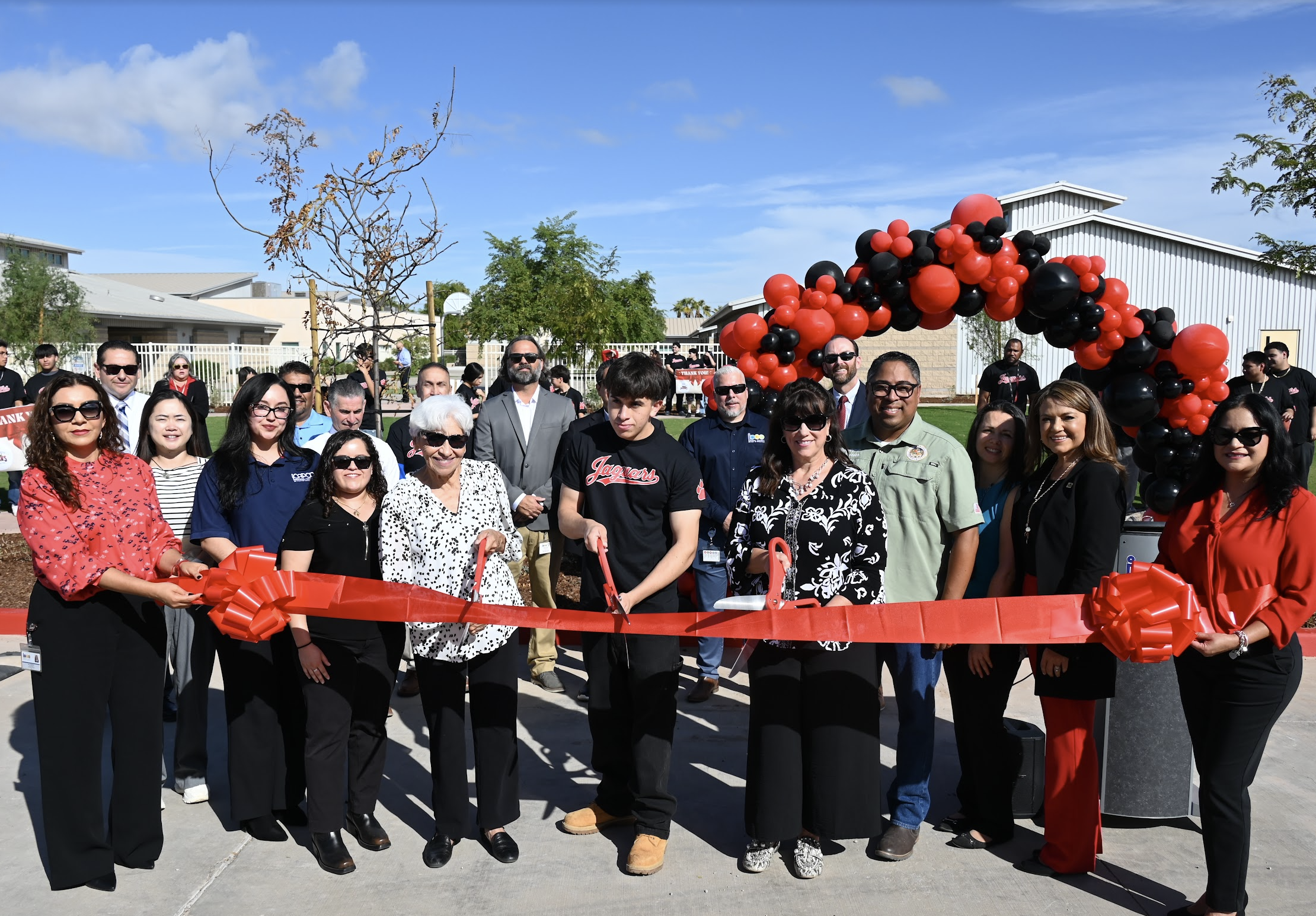 Valley Academy Wellness Garden Ribbon Cutting