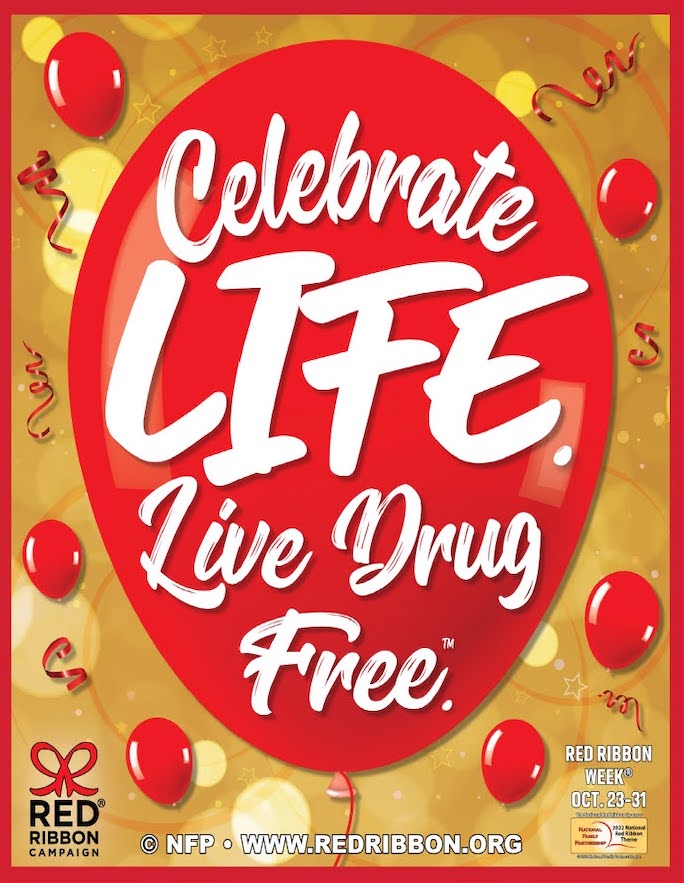 2022 Red Ribbon Campaign Theme Poster