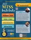 2023 MTSS Institute Flyer