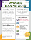 AVID Site Team Network Flyer