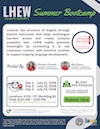 LHEW - Summer Bootcamp - 3 Day Event Flyer