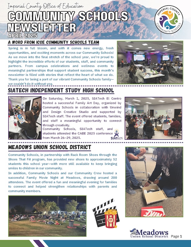 April 2025 Newsletter