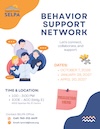 Behavior Support Network (3 Day Event) Flyer