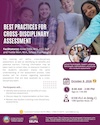 Best Practices for Cross-Disciplinary Assessment Flyer