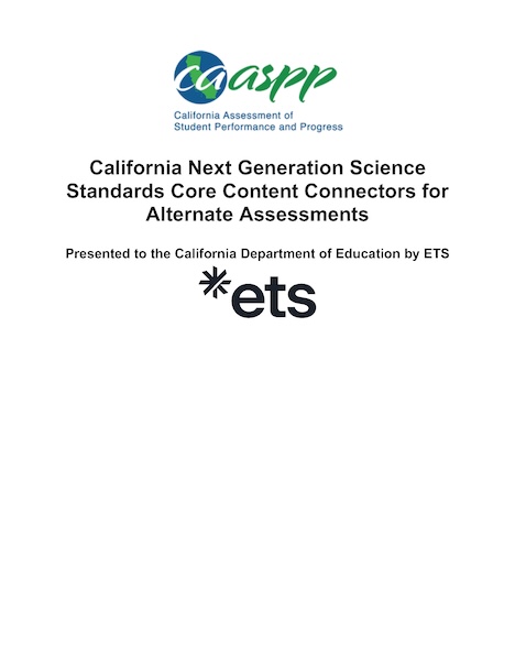 Recurso de conectores de contenido científico de CA NGSS