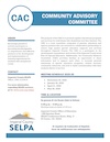2025-26 CAC - Community Advisory Committee Meeting Flyer