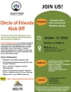 Circle of Friends Kick Off Flyer