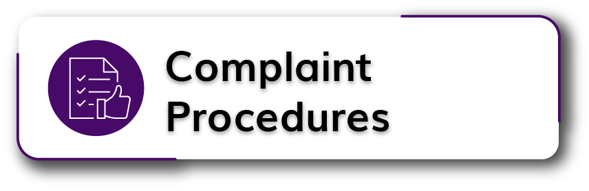 Complaint Procedures Button