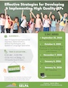 Effective Strategies for Developing & Implementing High Quality IEPs: 5 Day Series Flyer
