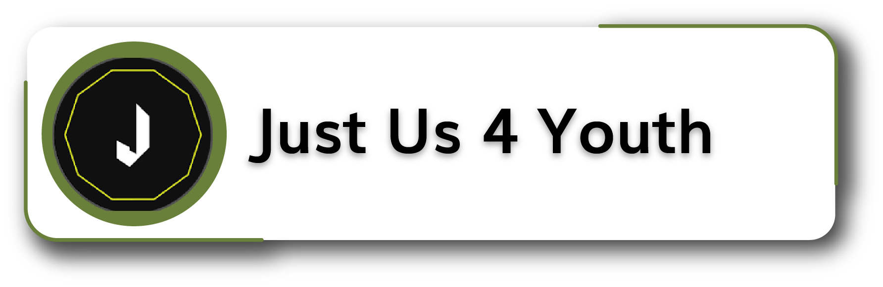 Just Us 4 Youth Button