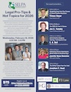 State SELPA - Legal Pro-Tips & Hot Topics for 2026 Flyer
