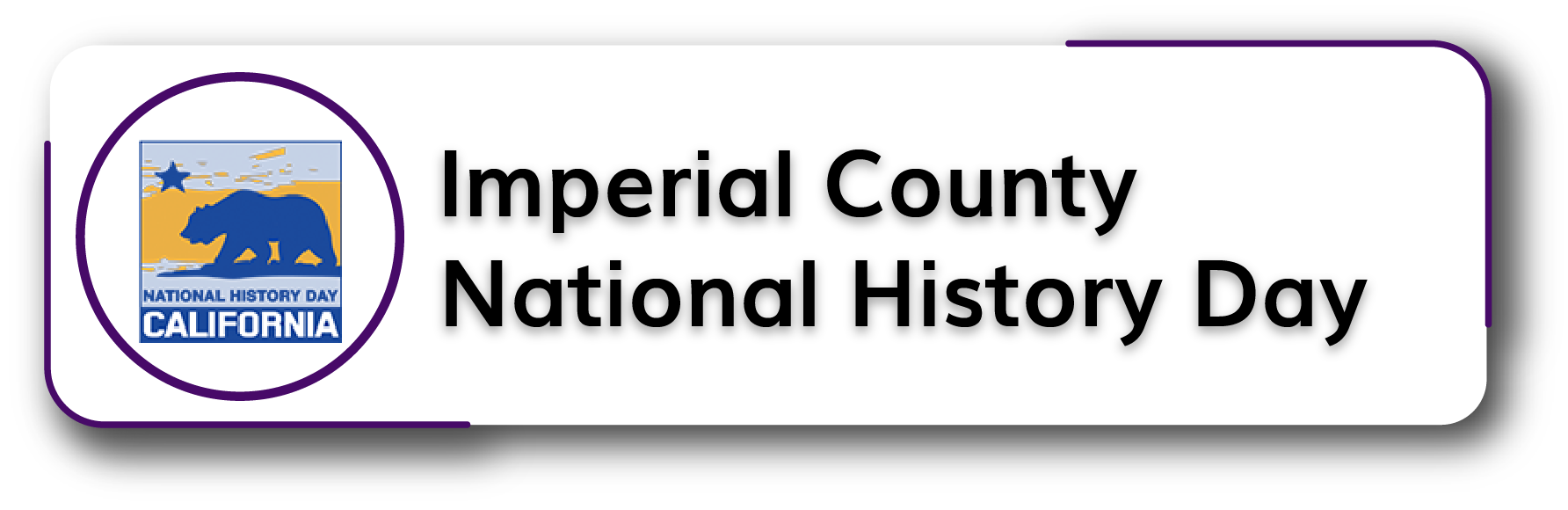 Imperial County National History Day Button