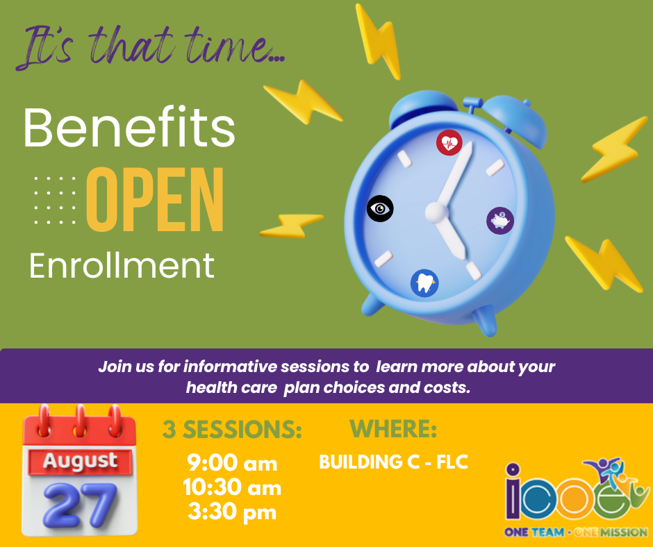 Benefits Open ENrollment Meetings