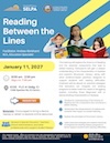 Reading Between the Lines Flyer