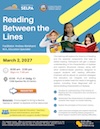 Reading Between the Lines Flyer