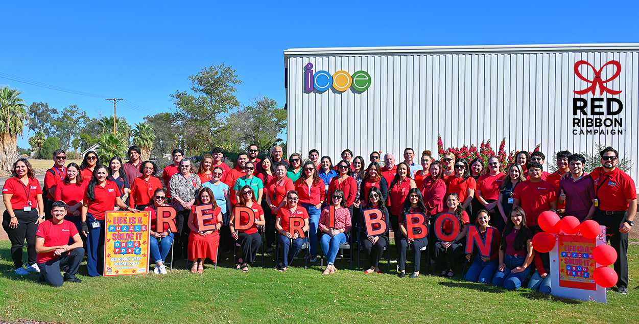 Red Ribbon Staff Photo