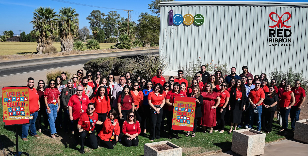Red Ribbon Staff Photo