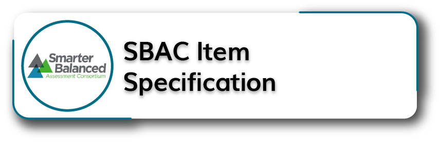 SBAC Item Specifications Title