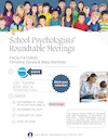 School Psychologists' Roundtable Meetings 25-26 Flyer