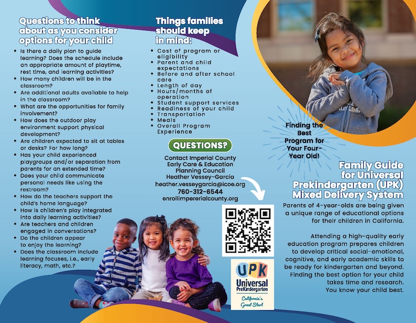 Family Guide for Universal Prekindergarten (UPK) Mixed Delivery System - Page 1
