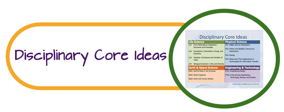 Disciplinary Core Ideas Button