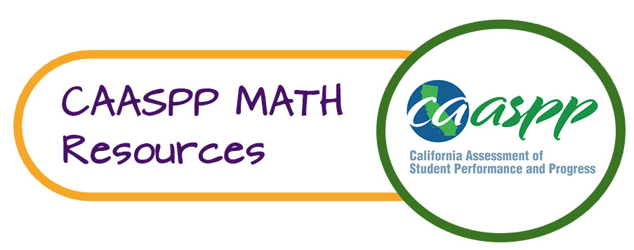 CAASPP Math Resources Section Title
