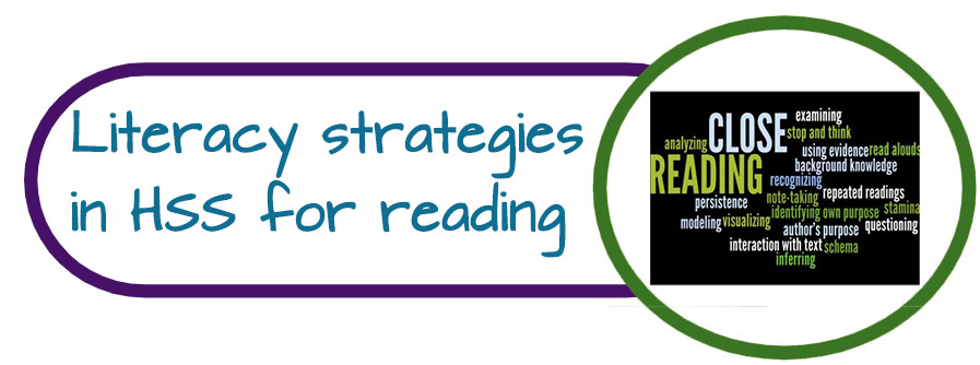 Literacy Strategies in HSS for Reading Section Title