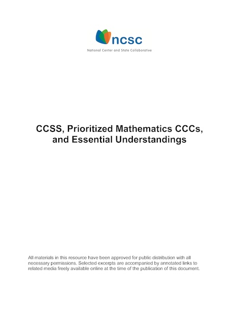Recurso de conectores matemáticos priorizados y conocimientos esenciales