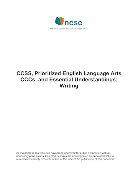 Conectores ELA priorizados y conocimientos esenciales para la escritura