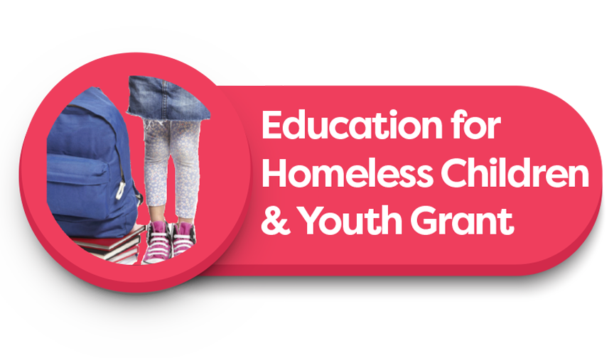 Education for Homeless Children & Youth Grant Button