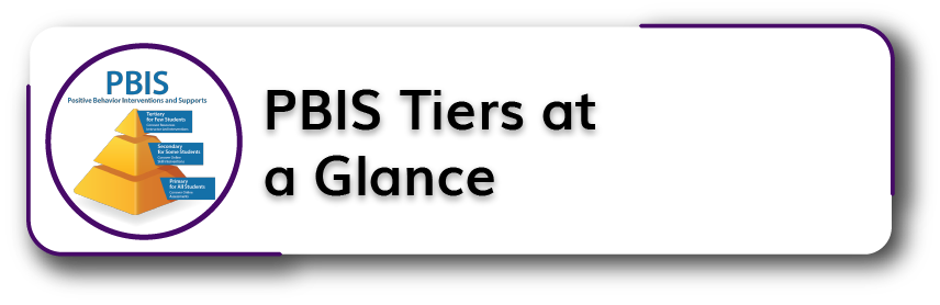 PBIS Tiers at a Glance button