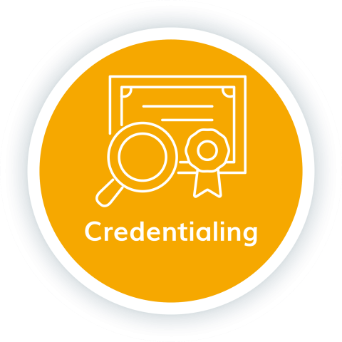Credentialing Button