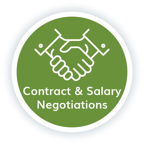 Contract & Salary Negotiations Button