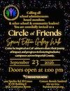 Circle of Friends - Special Edition Gallery Walk Flyer