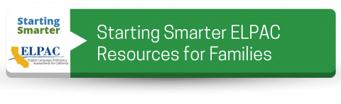 Starting Smarter ELPAC Resources for Families Button