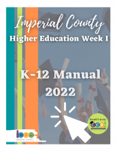 K12 Higher Education Week Manual