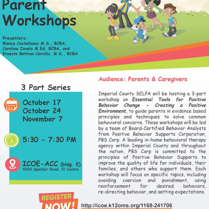 2023 Parent Workshops / Talleres para Padres
