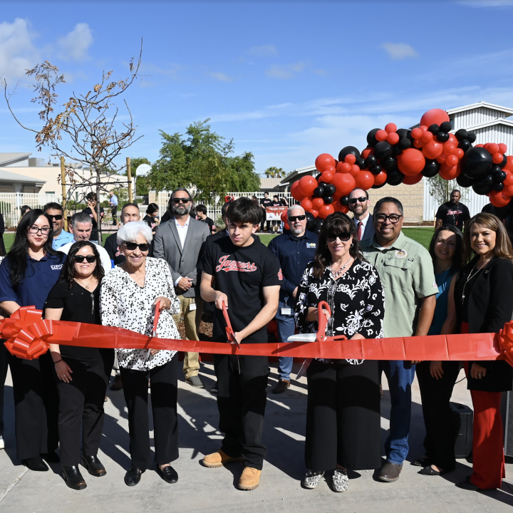 Valley Academy Wellness Garden Ribbon Cutting