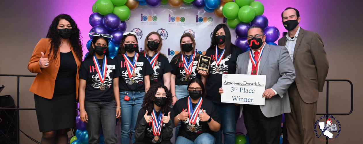 3er Place Winners Academic Decathlon