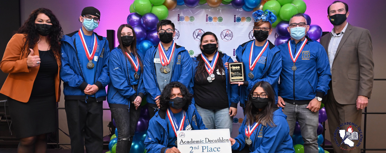 Academic Decathlon 2nd Place