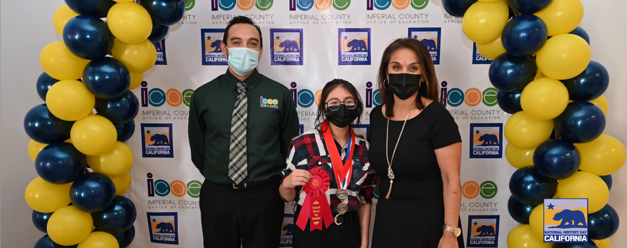 National History Day 1st Place Award